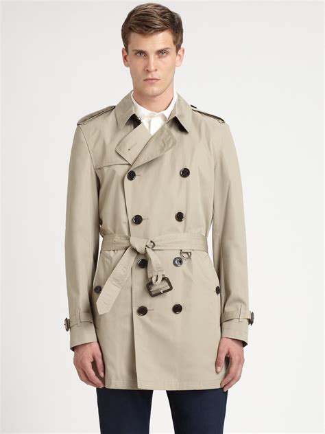 double breasted trench coats for men.